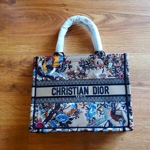 Christian Dior Book Tote Bird Series